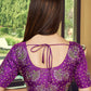 Light Purple Heavy Net Designer Lehenga Choli - Rajwada
