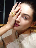 Little Bunch Of Pearls Ring - Rajwada