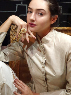 Little Bunch Of Pearls Ring - Rajwada