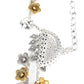 Long Brass Look Heavy Necklace! - Rajwada