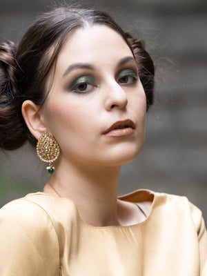 Lovely Drop Studs - Rajwada