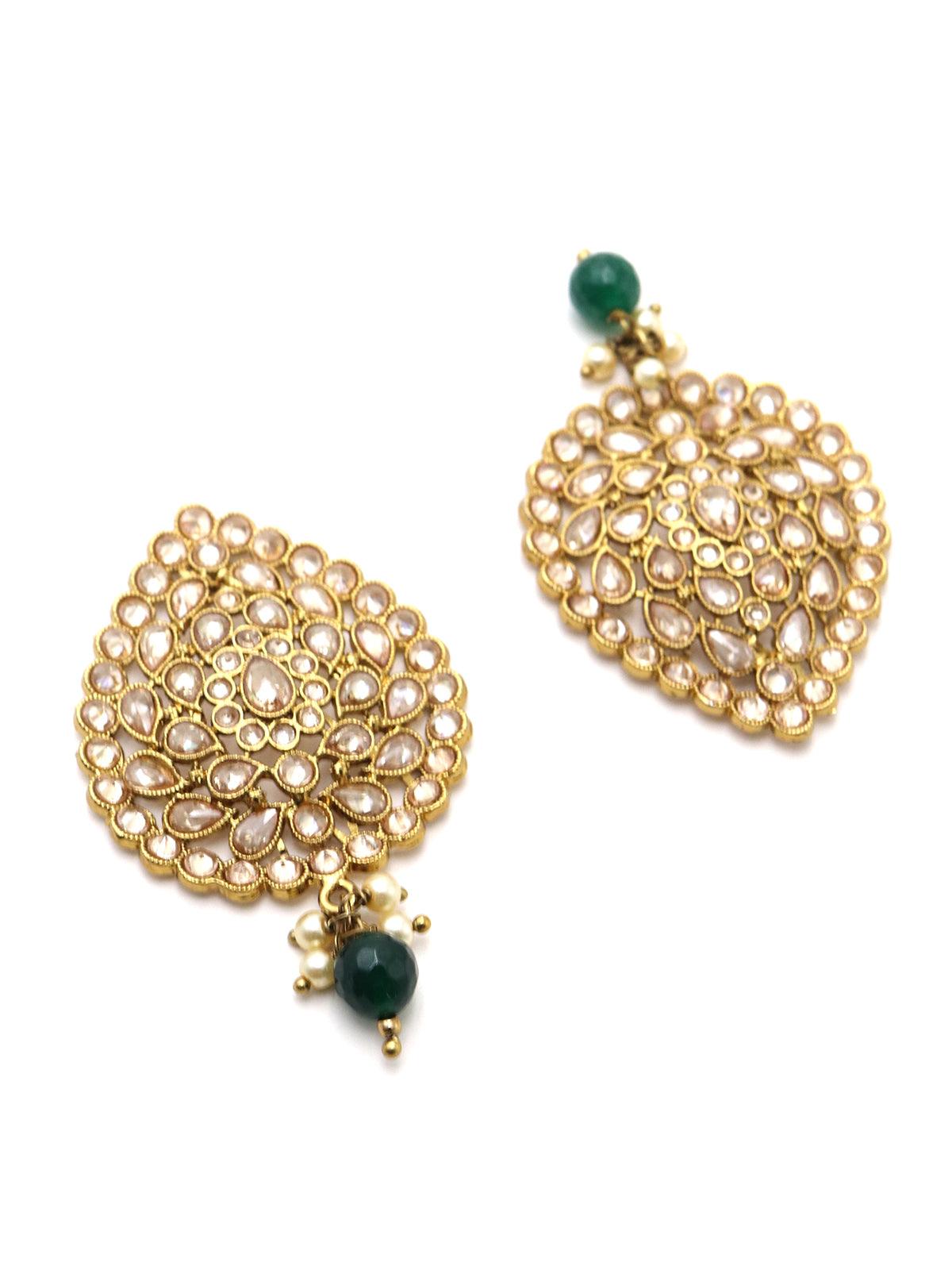 Lovely Drop Studs - Rajwada