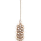 LOVELY GOLD AND RED LONG NECK PIECE - Rajwada
