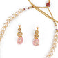 Lustrous Pearl Multi-Coloured Onyx Necklace Set! - Rajwada
