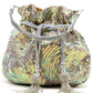 Lustrous silver acrylic potli handbag! - Rajwada