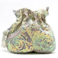Lustrous silver acrylic potli handbag! - Rajwada