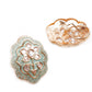 LUXURIANT GOLD MEENAKARI EAR STUDDS - Rajwada