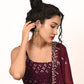 Rajwada Golden Alloy Embellished Earrings For Women