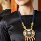 Maharani Blue Onyx Kundan Necklace Set! - Rajwada