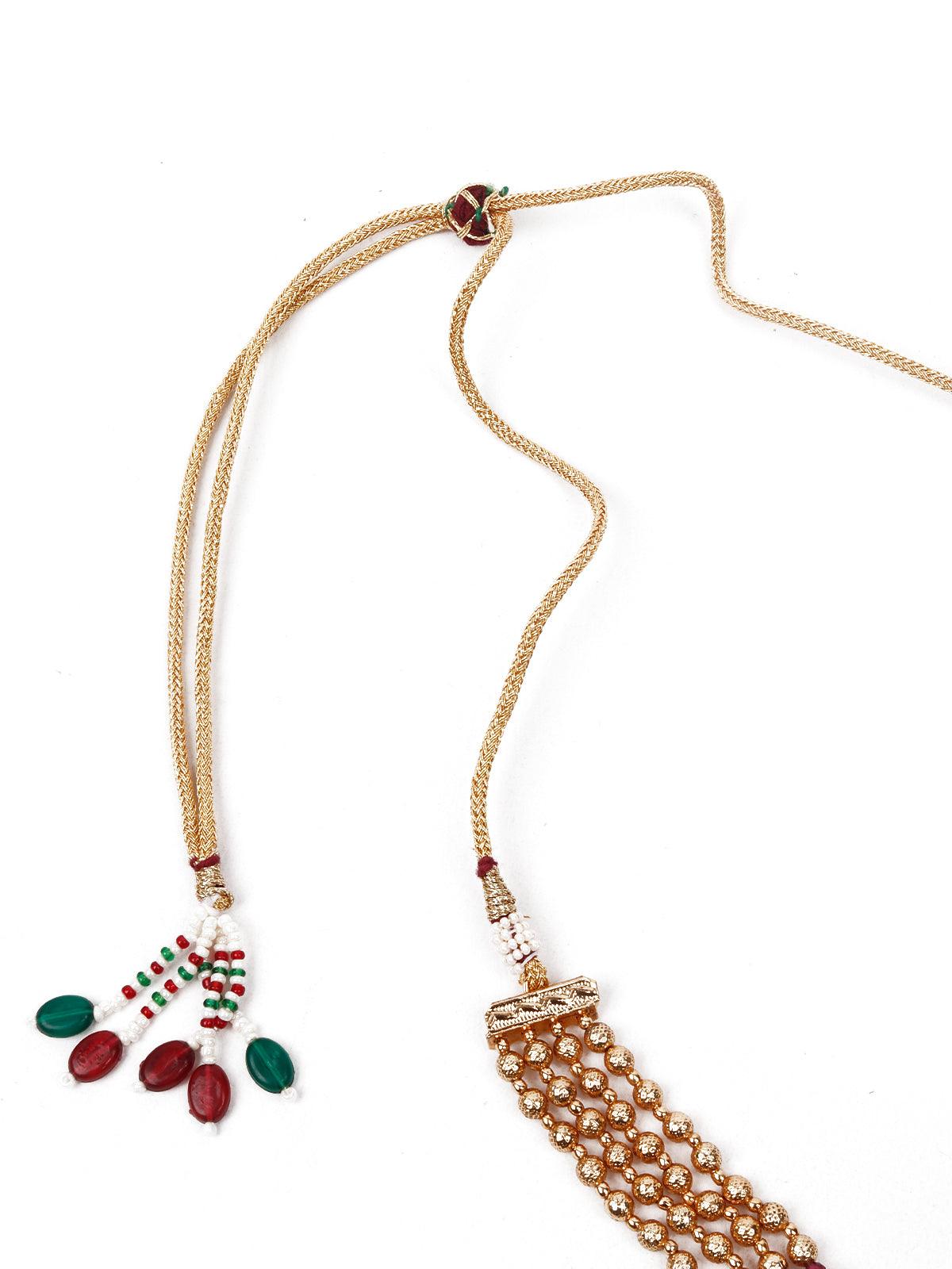 Marvel in Beads - Choker and Long Necklace set - Rajwada