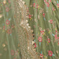 Mehandi Green Floral Sassy Lehenga Choli Set - Rajwada