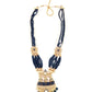 Midnight Blue Rani Necklace Set - Rajwada