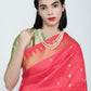 Rajwada White And Pink Alloy Pearl Embellished Neckpiece For Women