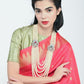 Rajwada White Alloy Pearl Embellished Neckpiece For Women