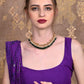Rajwada Women Green Cluster Beads Choker Necklace Set