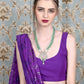 Rajwada Women Green And White Long Necklace Set
