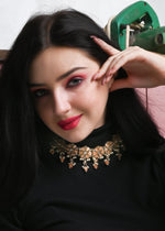 Modern Peach Choker Set - Rajwada