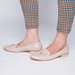 Rajwada Women Beige Comfortable Flat Mules
