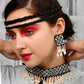 Monochrome Tribal Choker Necklace - Rajwada