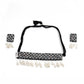 Monochrome Tribal Choker Necklace - Rajwada