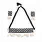 Monochrome Tribal Choker Necklace - Rajwada