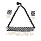 Monochrome Tribal Choker Necklace - Rajwada