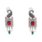 Multi Colored  Choker Necklace Set - Rajwada