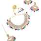 Multi-colour Adorable Pearl Necklace Set - Rajwada