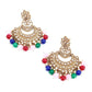 Multi-colour Adorable Pearl Necklace Set - Rajwada