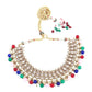 Multi-colour Adorable Pearl Necklace Set - Rajwada