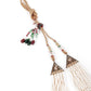 Multi-Layered Peach Beaded Haar Necklace Set - Rajwada