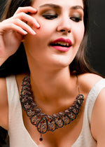 Multicolor Crystal Necklace Set - Rajwada