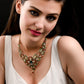 Multicolor Crystal Necklace Set - Rajwada