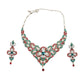 Multicolor Crystal Necklace Set - Rajwada