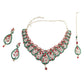 Multicolor Crystal Necklace Set - Rajwada