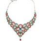 Multicolor Crystal Necklace Set - Rajwada