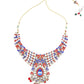 Multicolor Crystal Necklace Set - Rajwada