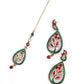 Multicolor Crystal Necklace Set - Rajwada