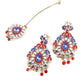 Multicolor Crystal Necklace Set - Rajwada