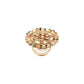 Multicolor Round Finger Ring - Rajwada