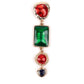Multicolor Stone Embellished Ethnic Earrings - Rajwada