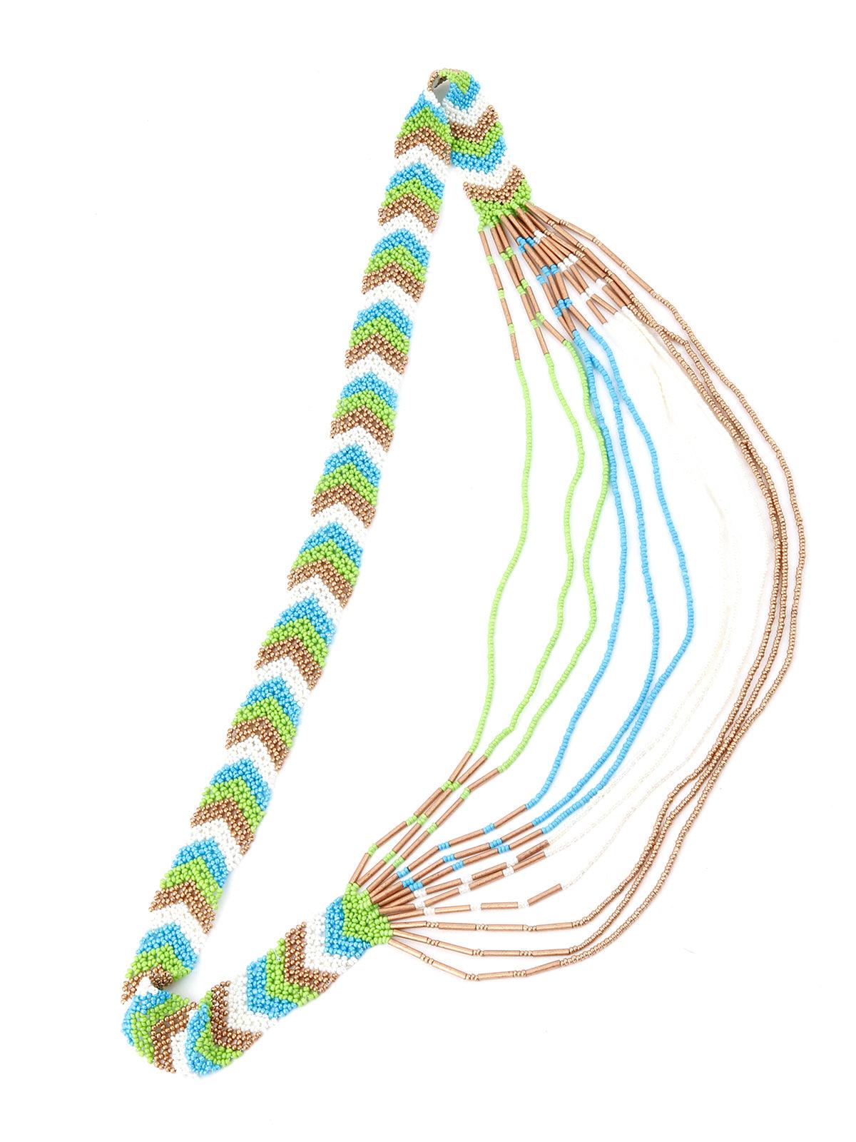 Multicolor Tribal Necklace - Rajwada