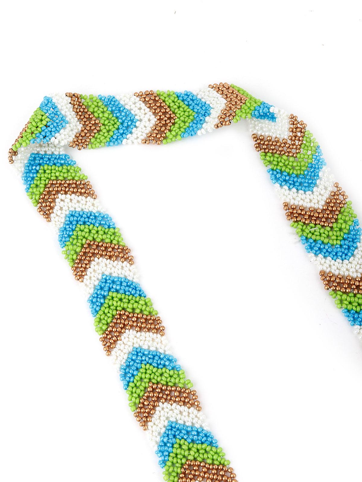 Multicolor Tribal Necklace - Rajwada
