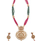 Multicolored Ethnic Long Necklace Set - Rajwada