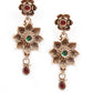 Multicolored Ethnic Long Necklace Set - Rajwada