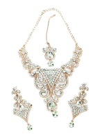 MULTICOLOURED STONES AND KUNDAN SET - Rajwada