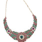 MULTICOLOURED STONES AND KUNDAN SET - Rajwada