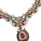 MULTICOLOURED STONES AND KUNDAN SET - Rajwada
