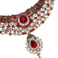 MULTICOLOURED STONES AND KUNDAN SET - Rajwada
