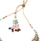 MULTICOLOURED STONES AND KUNDAN SET - Rajwada